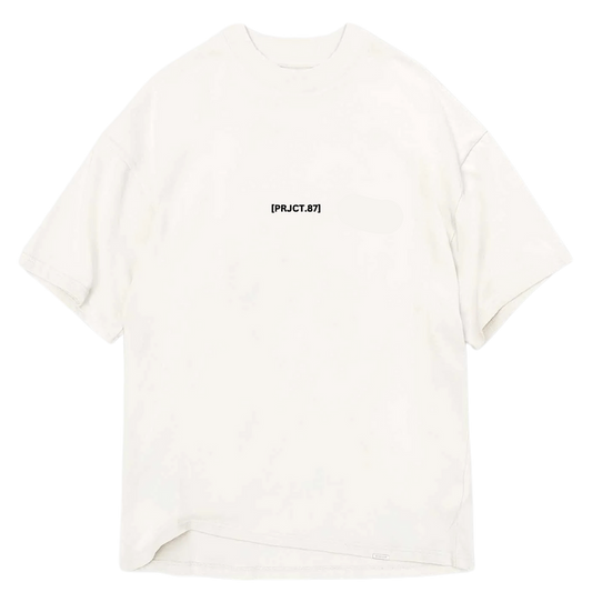 Logo Tee White